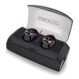 MIROCOO V6 Auriculares Bluetooth 5.0, TWS Mini In Ear Auriculares Bluetooth Inalámbricos Cascos...