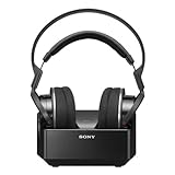 Sony MDR-RF855RK Auriculares UHF digitales tradicionales, negros, uni