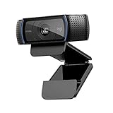 Logitech C920 HD Pro Webcam,Videoconferencias1080p/30 fps,Sonido Estéreo,Corrección de...