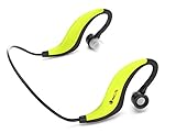 NGS Artica Runner - Auriculares de Contorno de Cuello, Color Amarillo