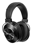 Pioneer SE-MS7BT-K - Auriculares de tipo diadema (Bluetooth, HiRes, power bass, NFC), color negro