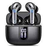 Auriculares Inalámbricos Bluetooth, Auriculares Bluetooth 5.3, 4 Mic con Reducción de Ruido ENC,...