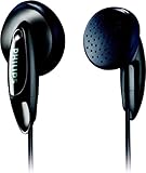 Philips Audio SHE1350/00 Auriculares intrauditivos, Modelo 2018/2019, Negro