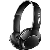 Philips SHB3075BK - Auriculares Inalambricos (con micrófono, aislantes de ruido, plegables, 12 h...